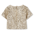 Festliche Paillettenbluse MICHAEL KORS 
                    GIRL