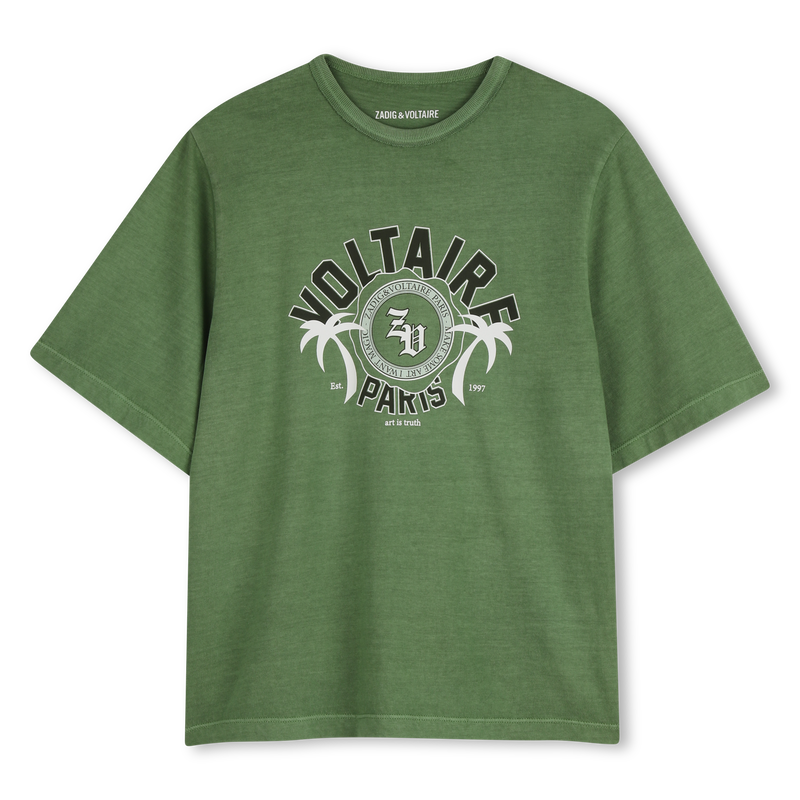 KURZ&Auml;RMELIGES T-SHIRT ZADIG & VOLTAIRE 
                        BOY