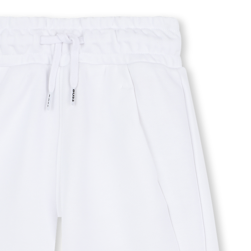 Einfarbige Molton-Bermudas BOSS 
                        BOY