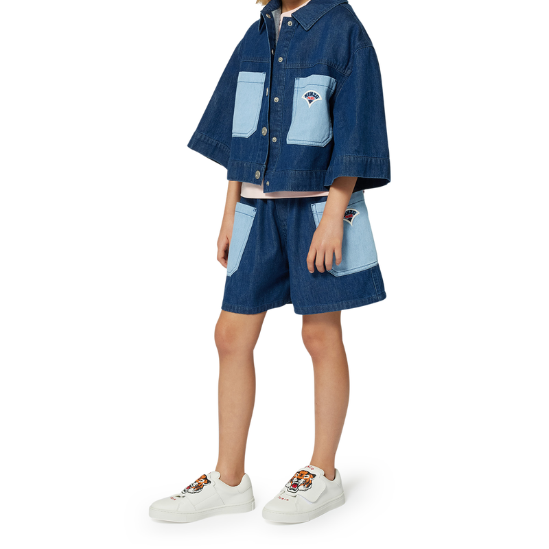 Jeansshorts mit Taschen