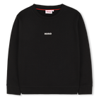 Sweatshirt mit Rundhalsausschnitt HUGO 
                    BOY