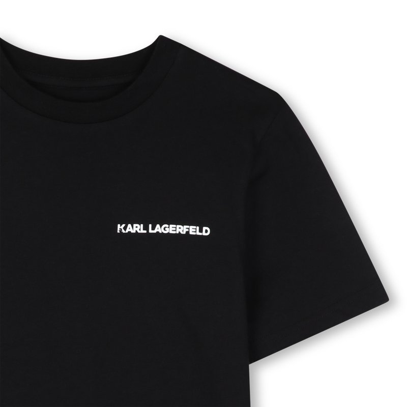 SET MIT 2 KURZ&Auml;RMELIGEN T-SHIRTS KARL LAGERFELD KIDS 
                        BOY
