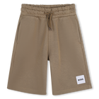 Jogging-bermudashorts, DUNKEL BEIGE, hi-res