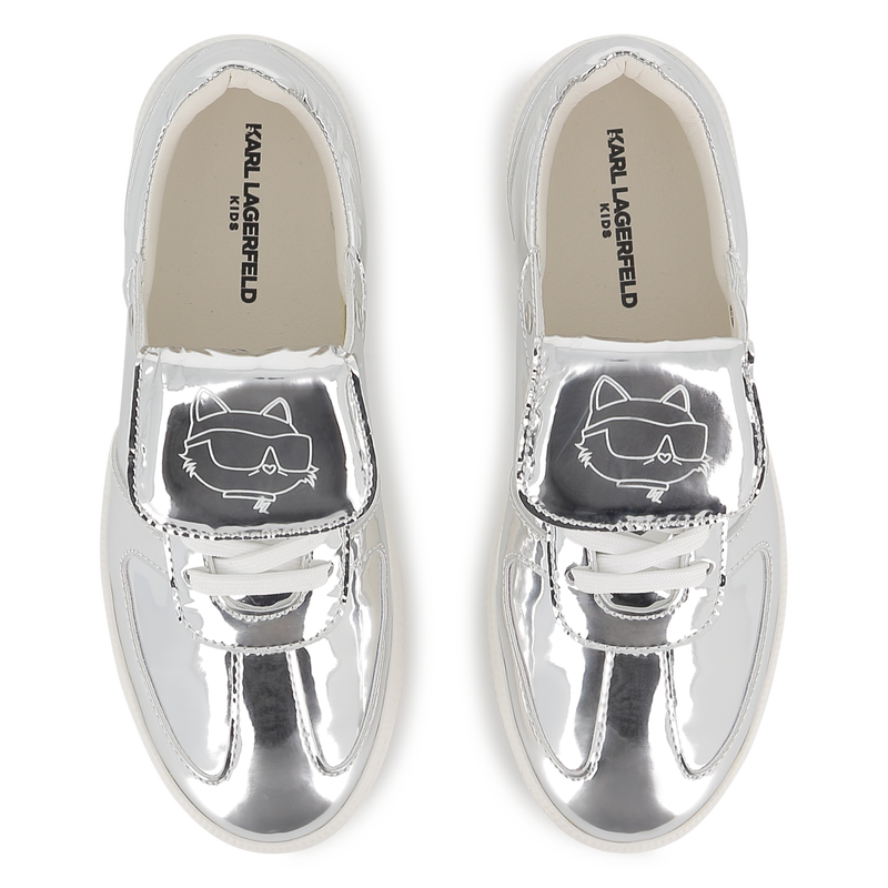 Sneakers mit spiegeleffekt KARL LAGERFELD KIDS 
                        GIRL