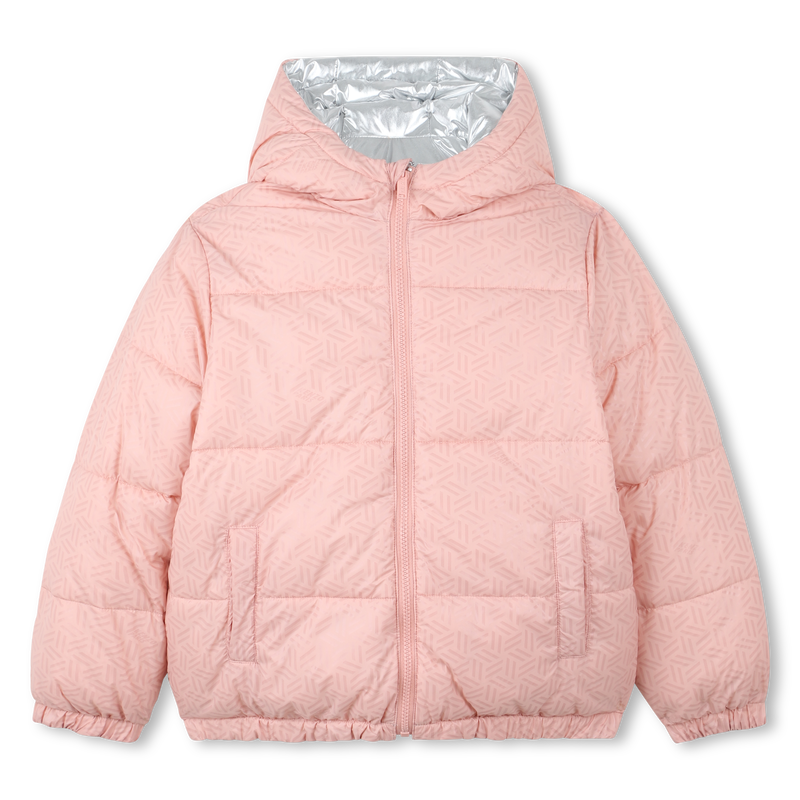 Wende-Daunenjacke aus Polyester KENZO KIDS 
                        GIRL