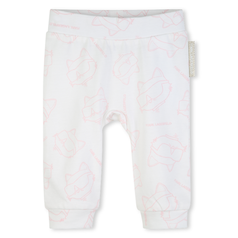 KLEID UND LEGGINGS SET KARL LAGERFELD KIDS 
                        GIRL