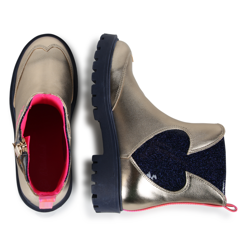 Glitzerstiefeletten mit Zipper BILLIEBLUSH 
                        GIRL