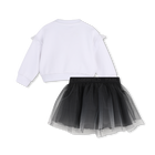 Sweat- und Rockset KARL LAGERFELD KIDS 
                    M&Auml;DCHEN