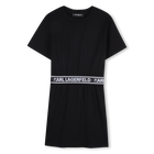 Kleid mit t-shirt, SCHWARZ, hi-res