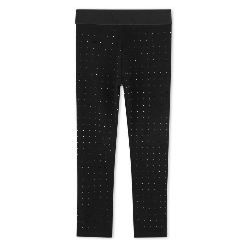 Unifarbene Leggings mit Strass MARC JACOBS 
                        GIRL
