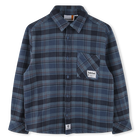 Kariertes Baumwoll-Overshirt TIMBERLAND 
                    BOY