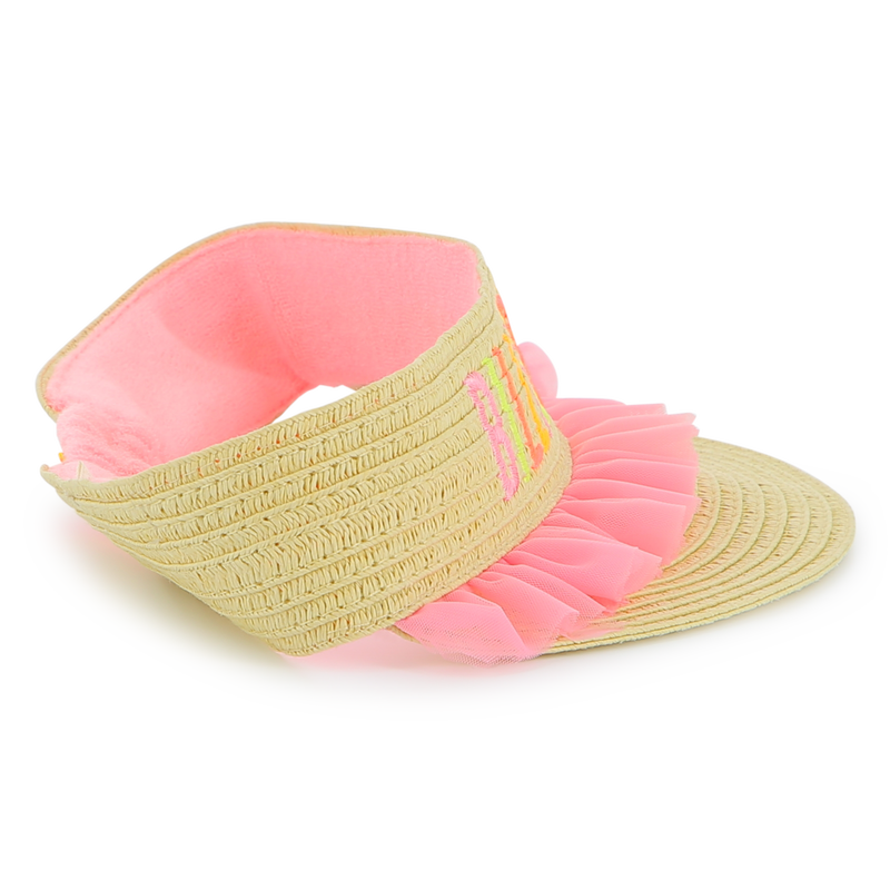 Visor mit gesticktem Logo BILLIEBLUSH 
                        GIRL