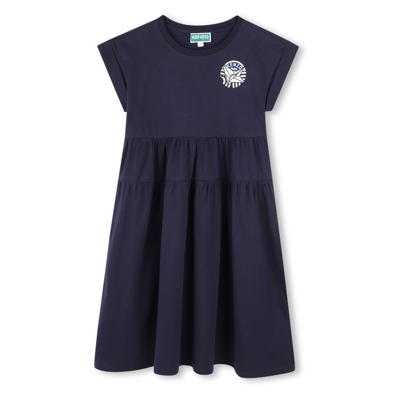 Kleid mit Taillenpasse KENZO KIDS 
                        GIRL