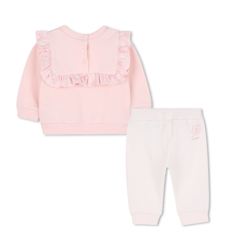 Set aus Sweatshirt + Hose KENZO KIDS 
                        GIRL