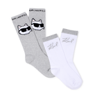 Set mit 2 paar socken KARL LAGERFELD KIDS 
                    GIRL