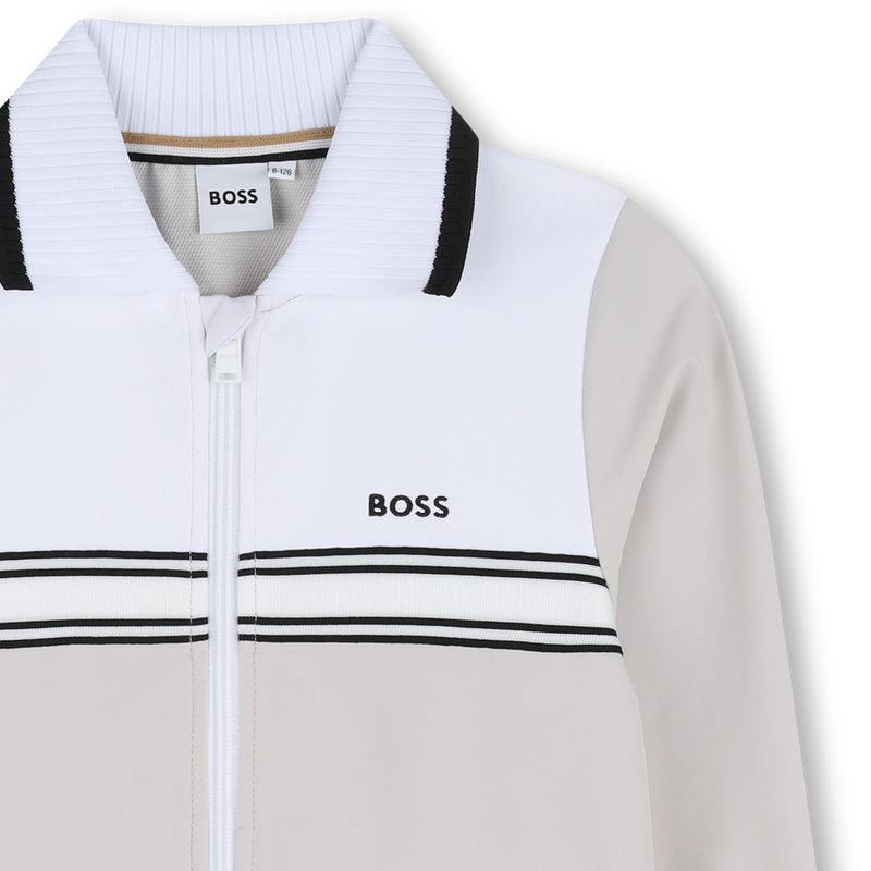 JOGGING-SWEATSHIRT MIT REISSVERSCHLUSS BOSS 
                        BOY