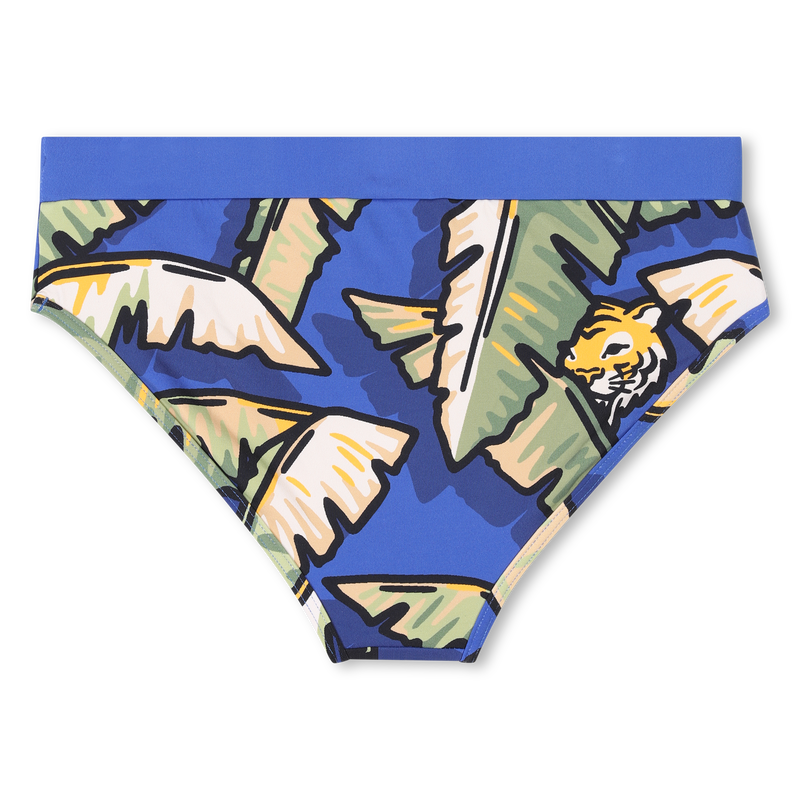 Bikini mit Palmenmuster KENZO KIDS 
                        GIRL