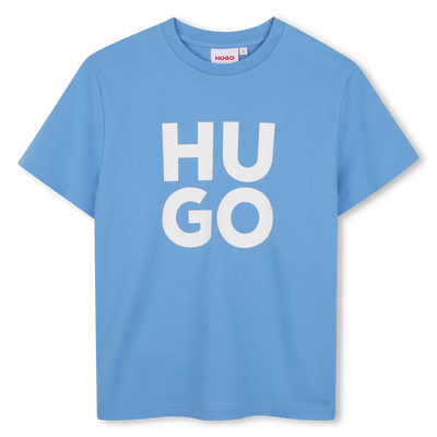 T-Shirt mit kurzen &Auml;rmeln HUGO JUNGE