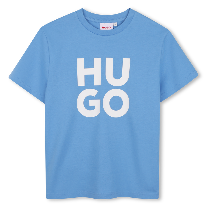 T-Shirt mit kurzen &Auml;rmeln HUGO 
                        JUNGE