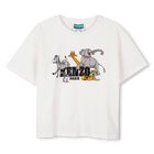 Kurz&auml;rmeliges T-Shirt KENZO KIDS 
                    GIRL