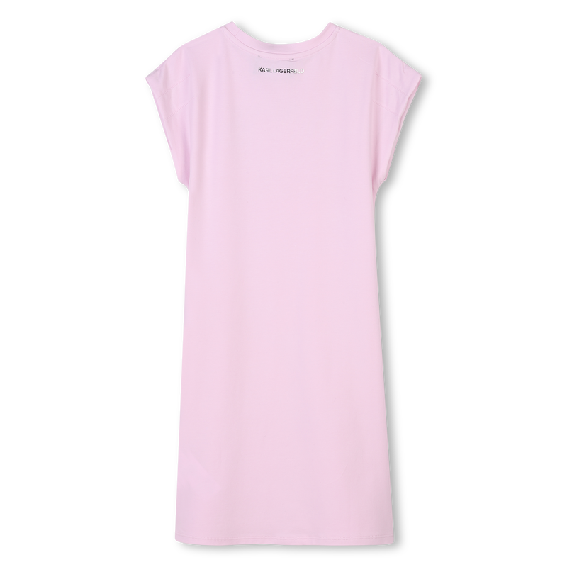 Kurz&auml;rmeliges Kleid KARL LAGERFELD KIDS 
                        GIRL