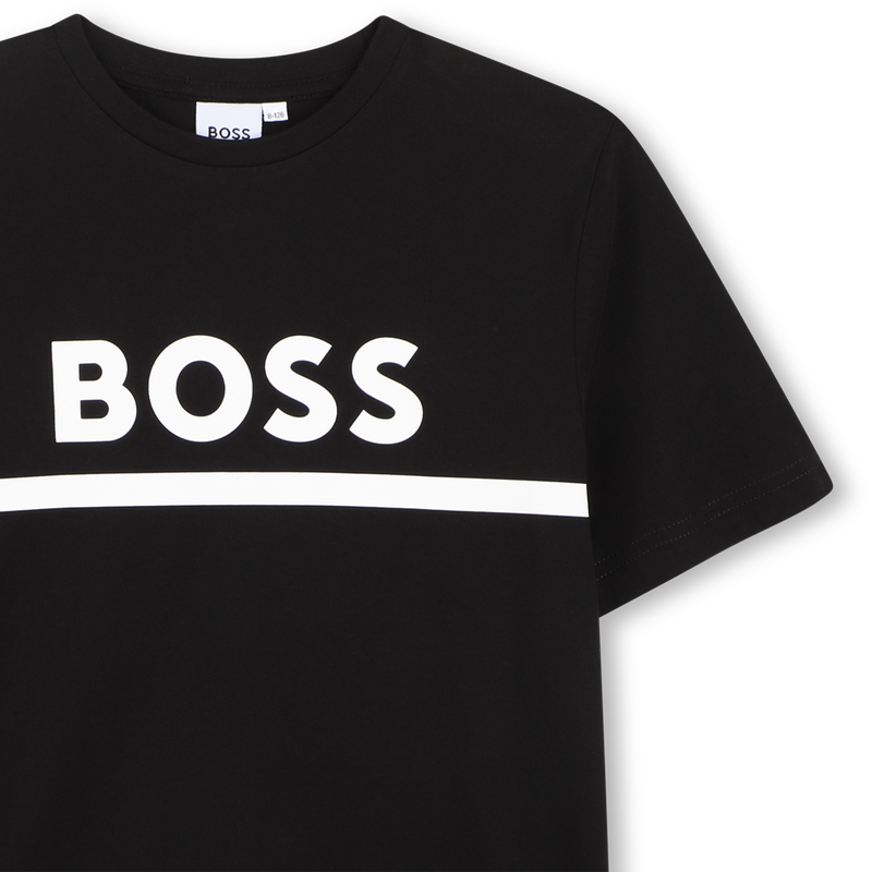 KURZ&Auml;RMELIGES T-SHIRT BOSS 
                        BOY