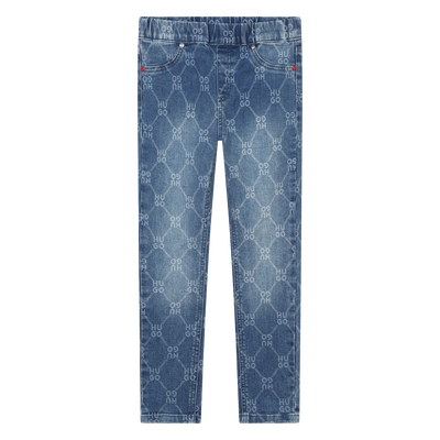 Enge Jeans mit Druck HUGO GIRL