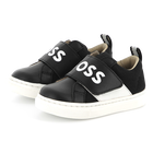 Ledersneaker mit Klettriemen BOSS 
                    BOY