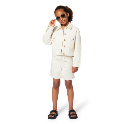 Jacke aus Baumwolltwill MICHAEL KORS GIRL