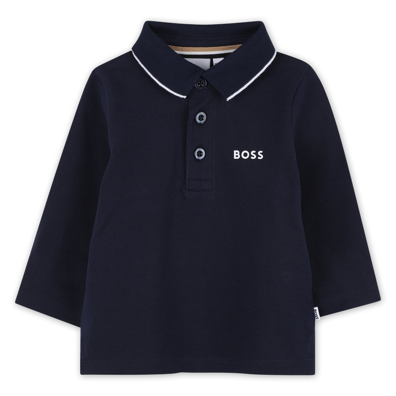 Lang&auml;rmeliges Poloshirt BOSS 
                        BOY