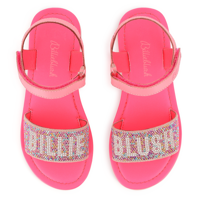 Klett-Sandalen aus Leder BILLIEBLUSH 
                        GIRL
