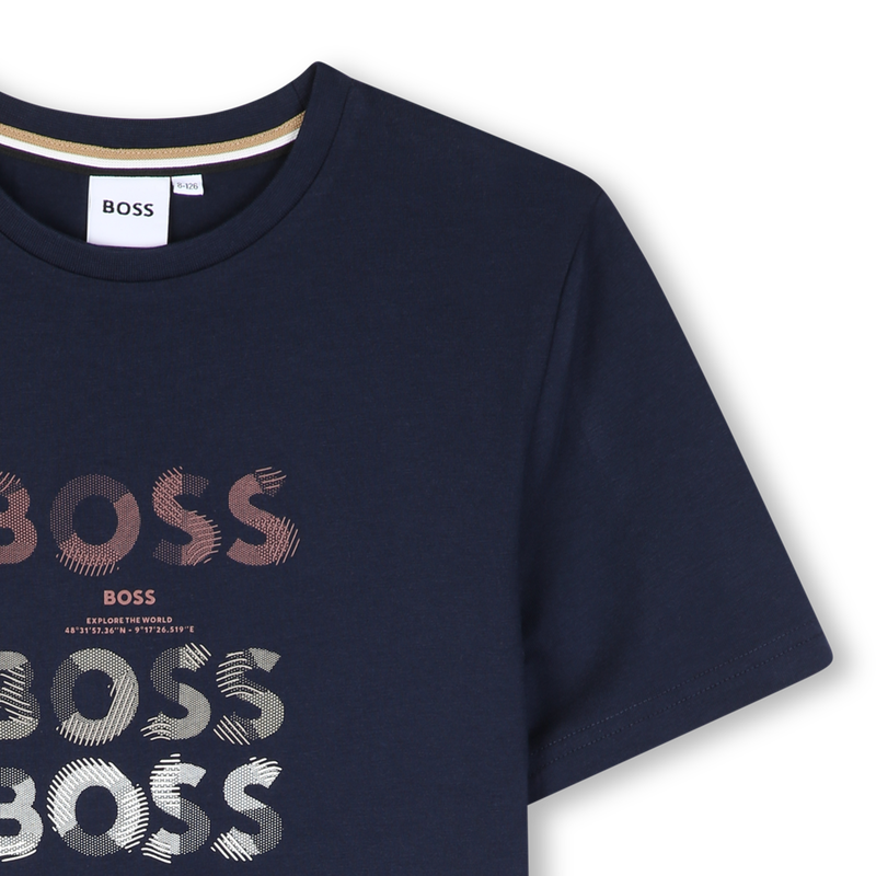 T-Shirt mit kurzen &Auml;rmeln BOSS 
                        BOY