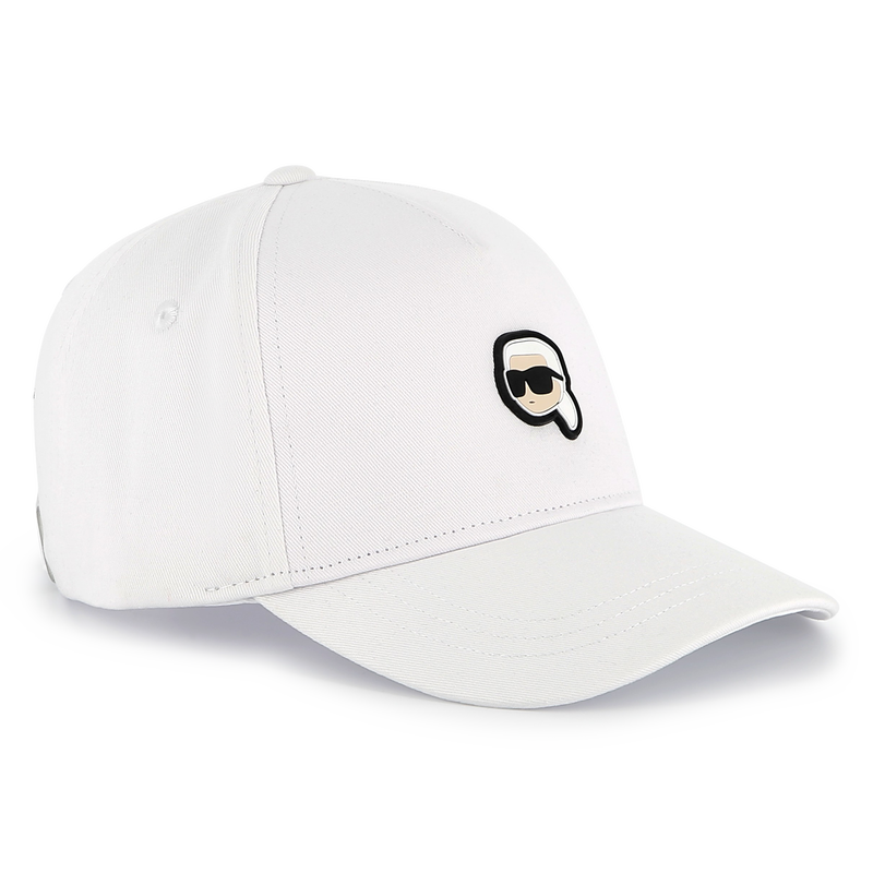 Verstellbares Baumwoll-Cap KARL LAGERFELD KIDS 
                        BOY