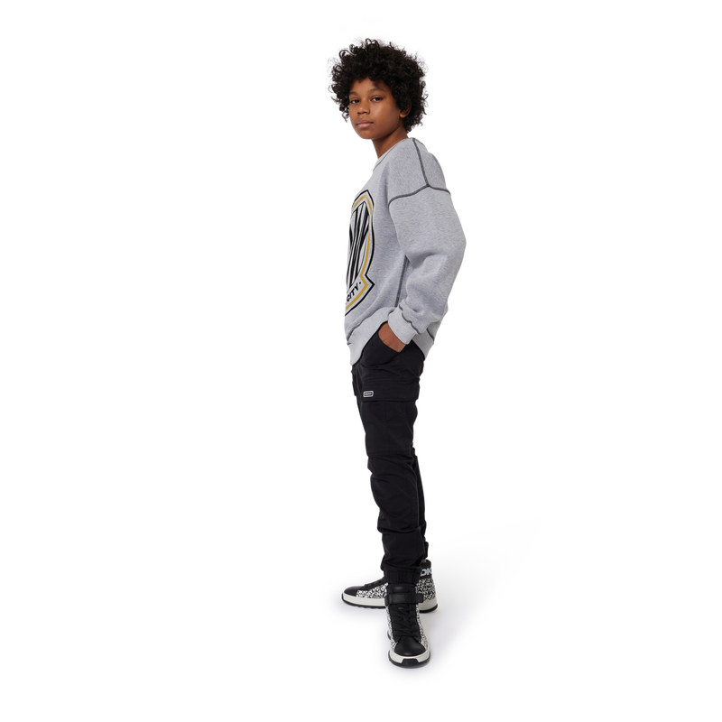 Baumwoll-Hose mit Taschen DKNY 
                        BOY