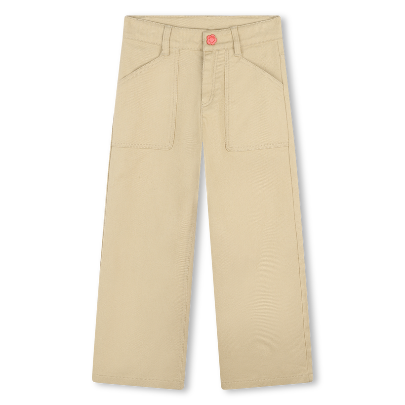 Schlaghose aus Baumwolle KENZO KIDS 
                        GIRL