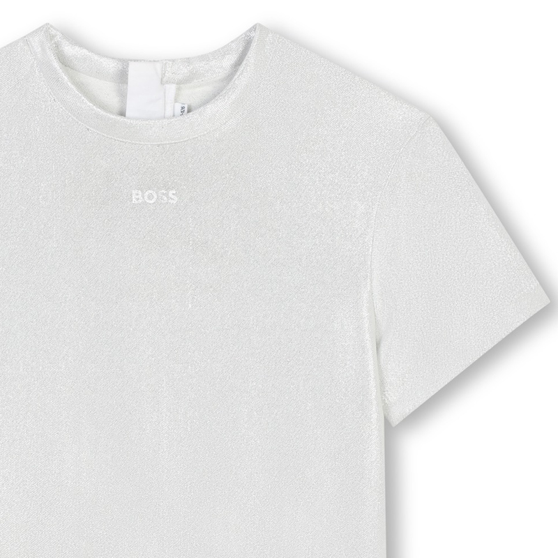 Gef&uuml;ttertes Kurzarm-Kleid BOSS 
                        GIRL