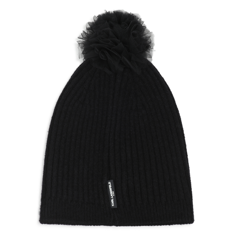 Strickm&uuml;tze KARL LAGERFELD KIDS 
                        GIRL