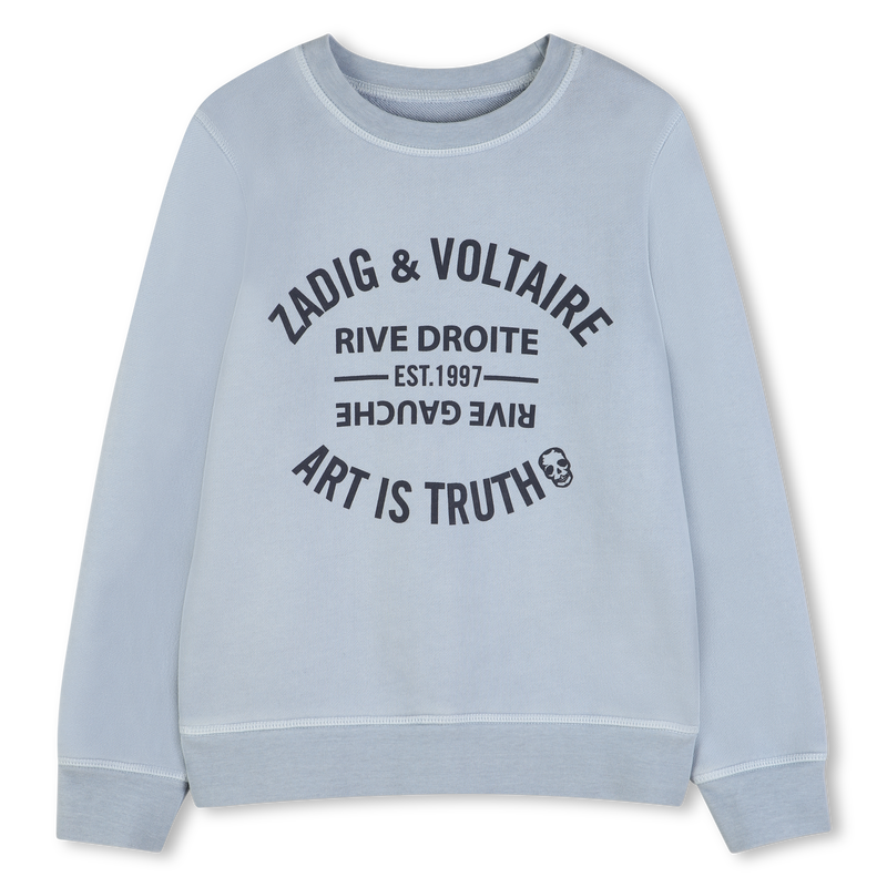 SWEATSHIRT MIT RUNDHALSAUSSCHNITT ZADIG & VOLTAIRE 
                        UNISEX