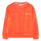 Sweatshirt aus Baumwollmolton, PFLAUME, hi-res