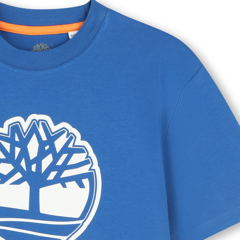 Zweifarbiges T-Shirt mit Logo TIMBERLAND 
                        BOY