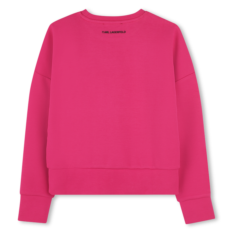 Bedrucktes Sweatshirt KARL LAGERFELD KIDS 
                        GIRL