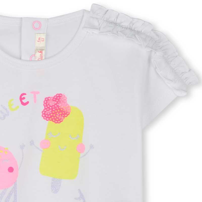Kurzarm-T-Shirt aus Baumwolle BILLIEBLUSH 
                        GIRL
