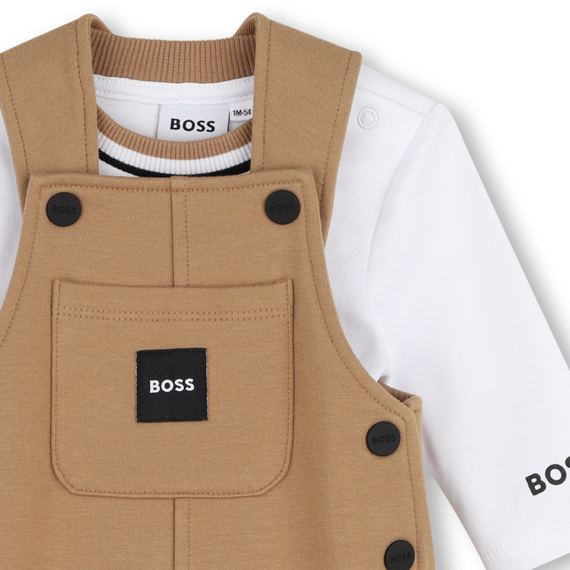 Overall- und T-Shirt-Set BOSS 
                        BOY