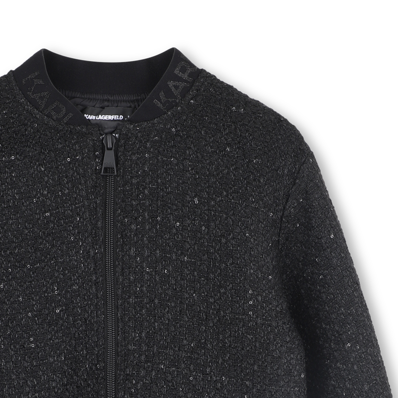 Jacke aus Polyester KARL LAGERFELD KIDS 
                        GIRL