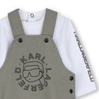 Overall- und T-Shirt-Set KARL LAGERFELD KIDS 
                    BOY