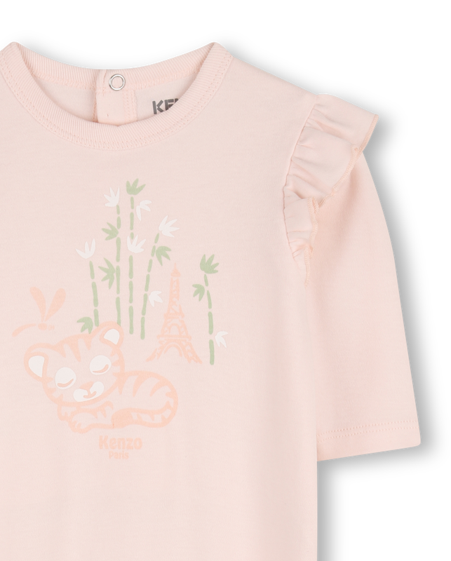 PAJAMA, HUT UND L&Auml;TZCHEN SET KENZO KIDS 
                        GIRL