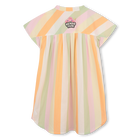 Gestreiftes kleid KENZO KIDS 
                    GIRL