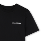 Set mit 2 kurz&auml;rmeligen t-shirts KARL LAGERFELD KIDS 
                    JUNGE