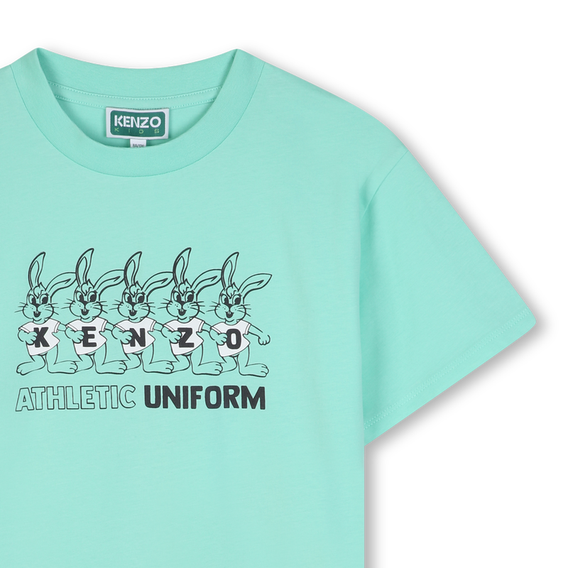 T-Shirt mit kurzen &Auml;rmeln KENZO KIDS 
                        BOY