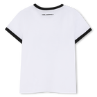 Kurz&auml;rmeliges t-shirt KARL LAGERFELD KIDS 
                    GIRL